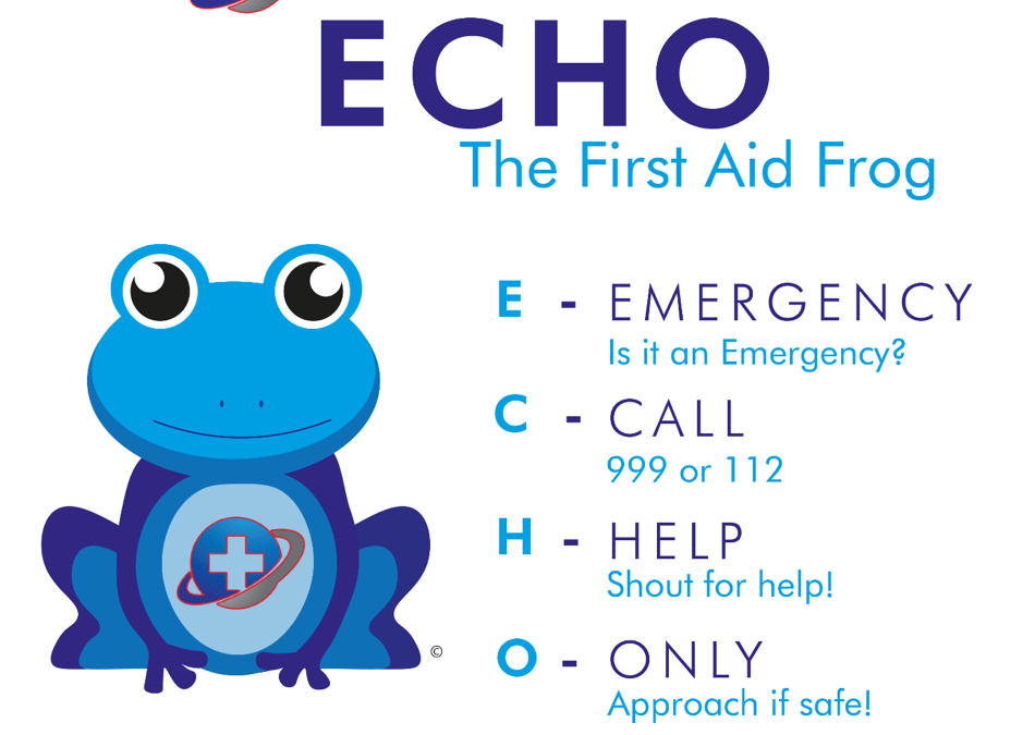 Introducing ECHO, the First Aid Frog…