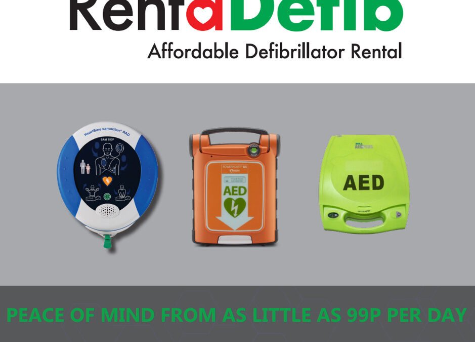 JPF First Aid Working in Partnership with RentaDefib!