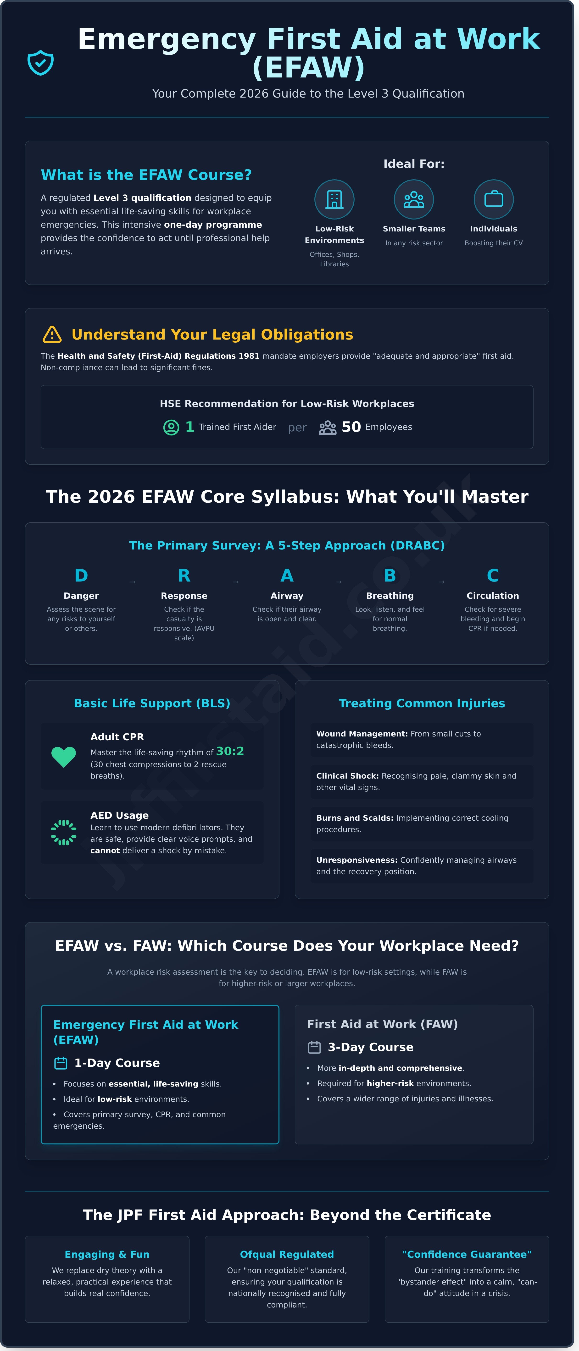 Emergency First Aid at Work Course: The Complete 2026 Guide to Compliance and Confidence