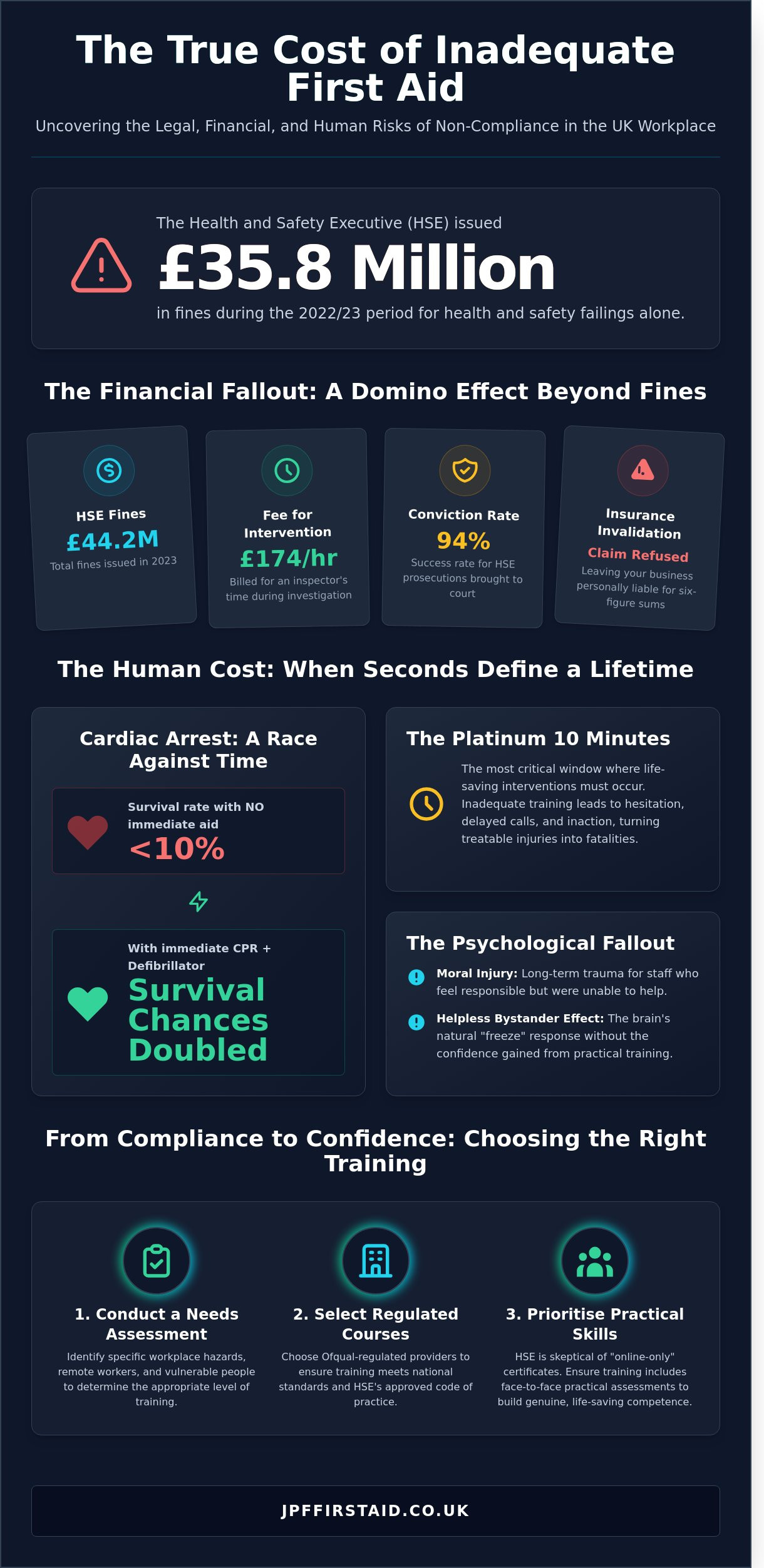The Critical Consequences of Inadequate First Aid Training in the UK (2026)