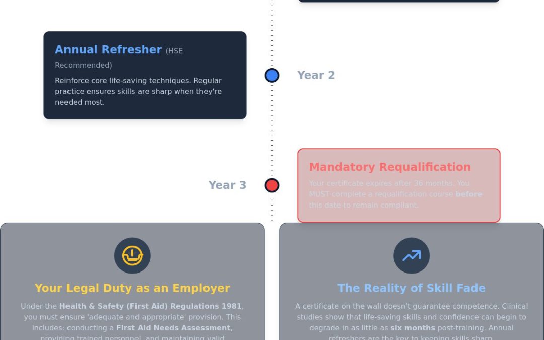 First Aid at Work Refresher Requirements: The Complete 2026 Compliance ...